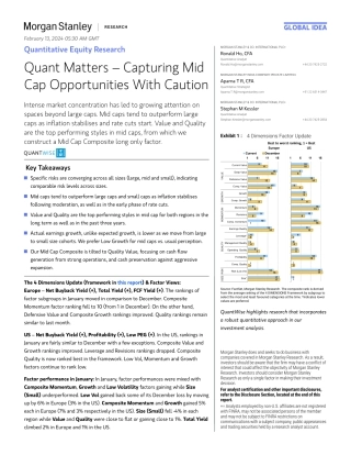 Morgan Stanley Fixed-Quantitative Equity Research Quant Matters – Capturing Mid ...-106496770.pdf