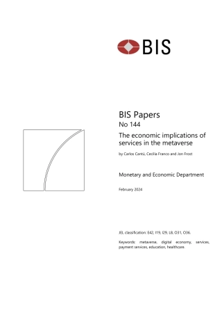 国际清算银行-元宇宙中服务的经济含义（英）-2024.2-31页.pdf