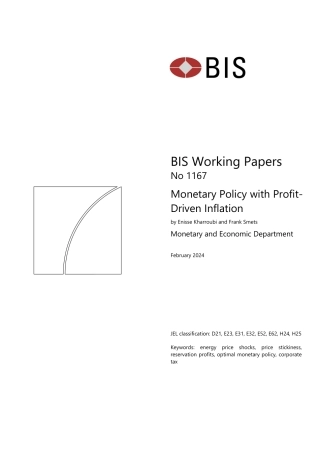 国际清算银行-利润驱动型通货膨胀的货币政策（英）-2024.2-51页.pdf