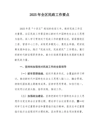2025年全区民政工作要点.docx