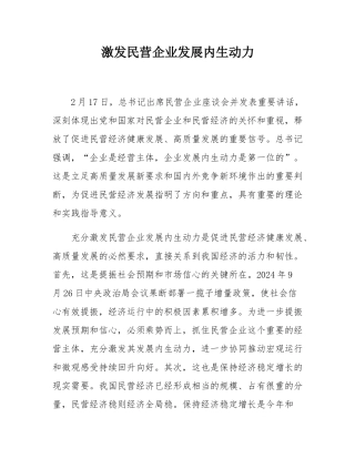 激发民营企业发展内生动力.docx