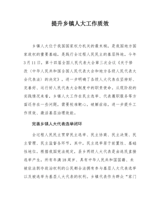 提升乡镇人大工作质效.docx