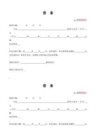 2024正规 借   条.docx