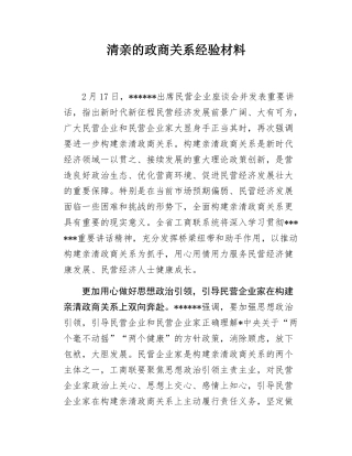 （20250406）清亲的政商关系经验材料.docx