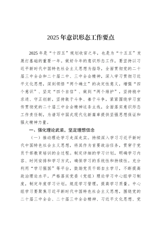 2025年意识形态工作要点.docx