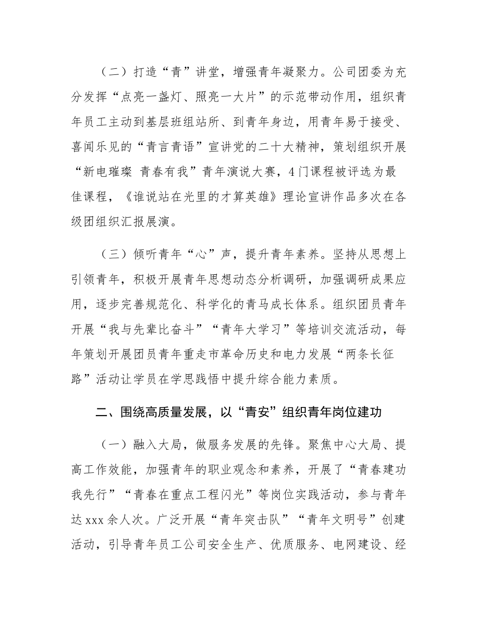 国有企业2024年青年培养工作总结.docx_第2页