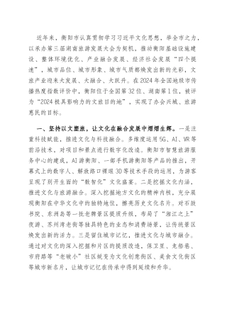 文旅经验总结发言.docx