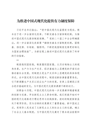 为推进中国式现代化提供有力制度保障.docx