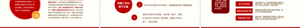 党员干部年终党建工作总结汇报PPT模板.pptx