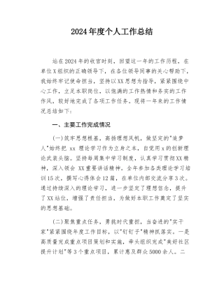 2024年度个人工作总结.docx