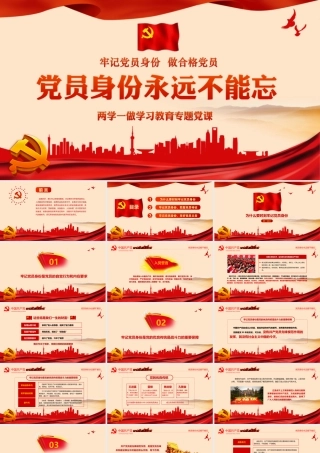 党员身份永不忘.pptx