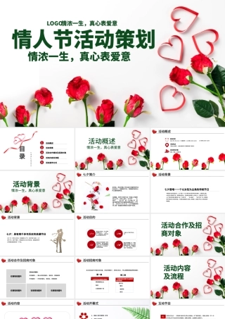 原创商业七夕情人节活动策划PPT模板-版权可商用.pptx