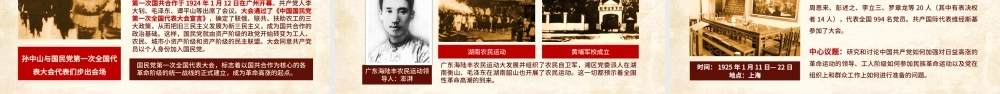 光辉的历程中国共产党党史党课学习ppt模板——含讲稿.pptx
