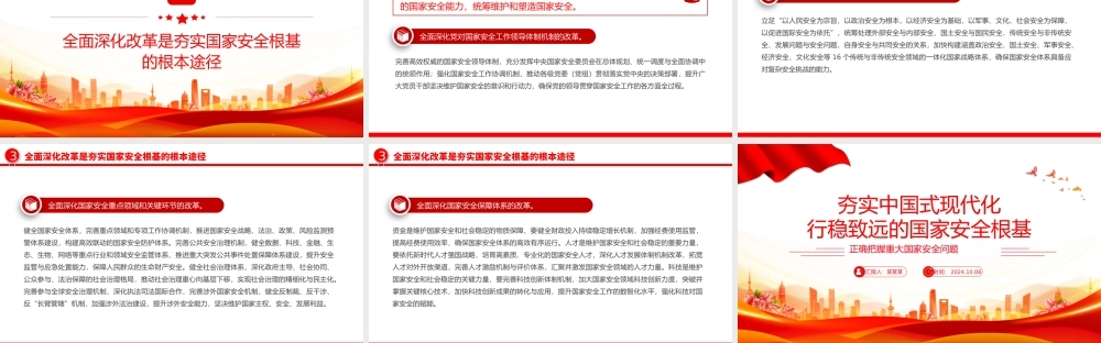 国家安全是中国式现代化行稳致远的重要基础PPT党建风正确把握重大国家安全问题课件.pptx