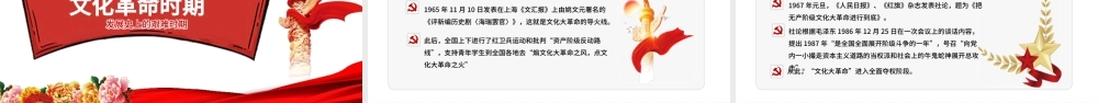 红色精美党的光辉历程PPT建党104周年党史学习教育党课课件.pptx