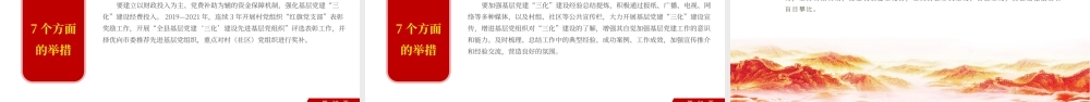 极简风基层党建三化建设的实施方案党课PPT模板.pptx
