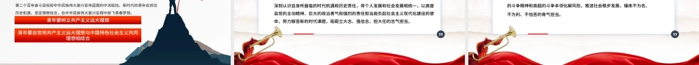 继承和弘扬伟大建党精神PPT2022团课团支部团委大学共青团团员培训专题课件模板.pptx