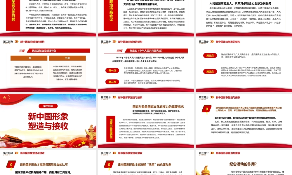 建立新中国的背景及其实践PPT2021红色大气建党100周年学党史国史系列党课课件.pptx