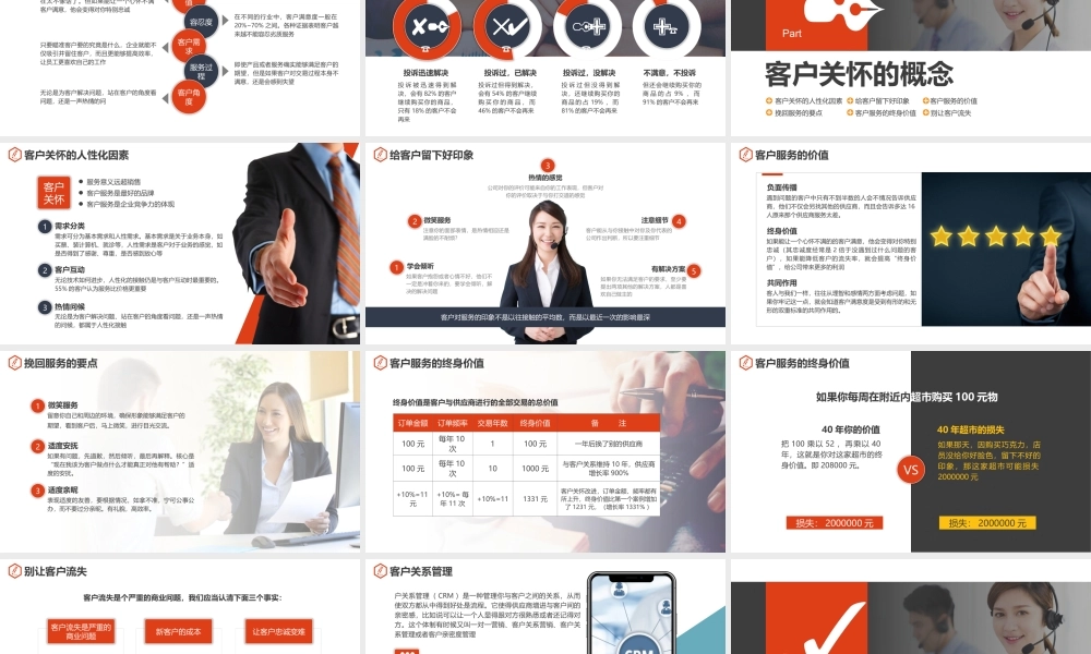 提高客服水平员工服务意识培训.pptx