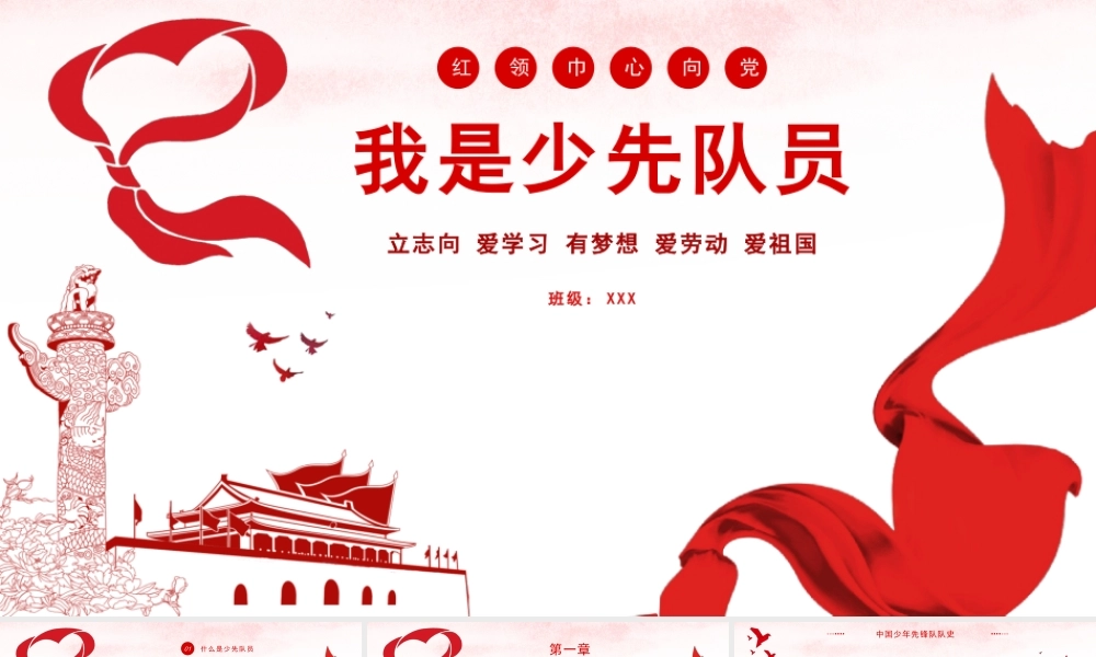 我是少先队员红领巾心向党.pptx