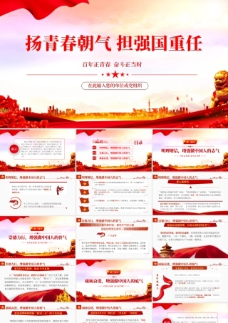 扬青春朝气 担强国重任.pptx