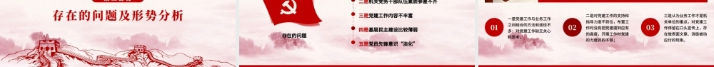 2019党建工作汇报PPT模板.pptx