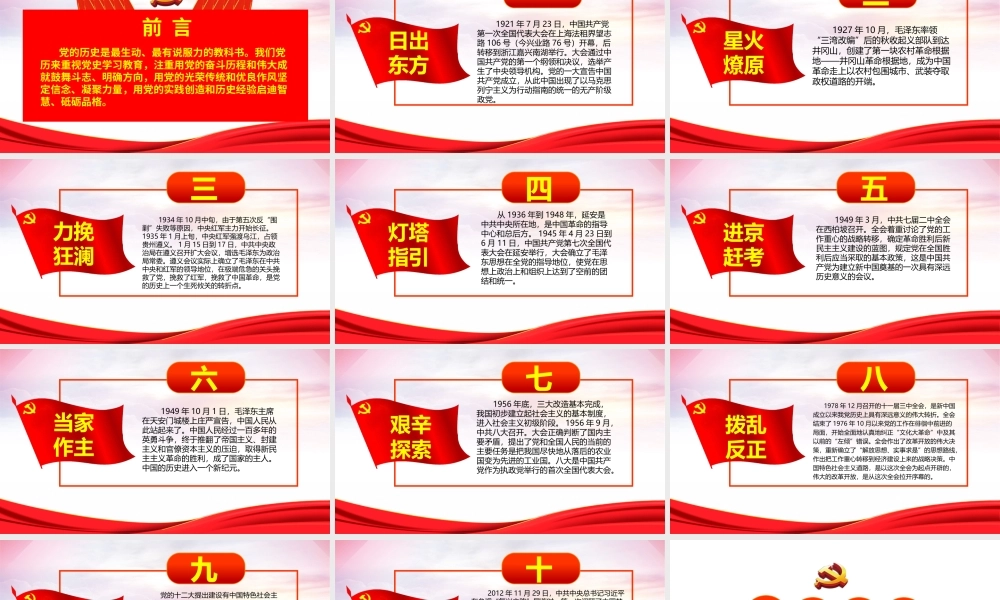 2021党史百年十个关键词党课PPT学党史悟思想办实事开新局热烈庆祝中国共产党成立100周年.pptx