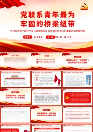 党联系青年最为牢固的桥梁纽带.pptx