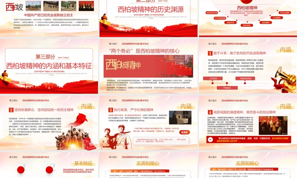 1949新中国从这里走来PPT赶考精神西柏坡精神的内涵和时代价值专题党课课件.pptx