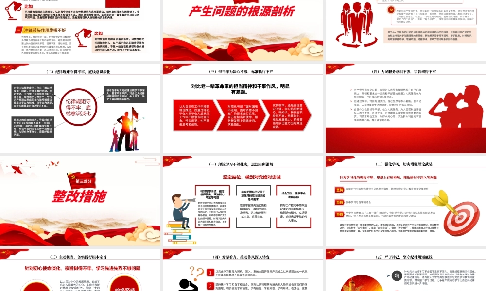 2021党史学习教育专题民主生活会个人对照检查ppt.pptx