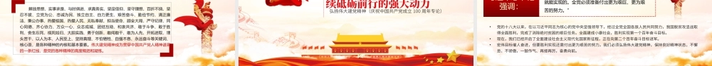 2021七一重要讲话弘扬伟大建党精神.pptx