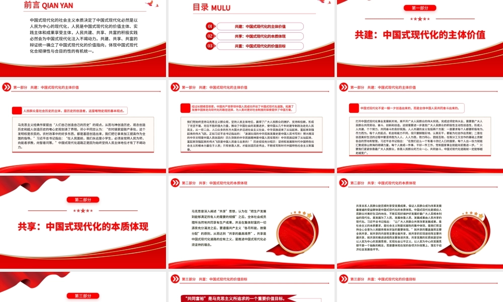 2023共建、共享、共富的辩证统一PPT大气精美风党员干部学习教育专题党课课件.pptx