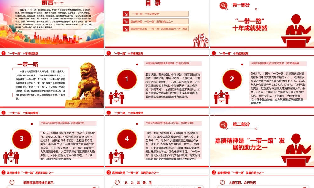 2023弘扬嘉庚精神，助推“一带一路”高质量发展ppt大气精美风汇聚华侨力量共建和谐世界党组织党支部党员培训学习党课课件__.pptx