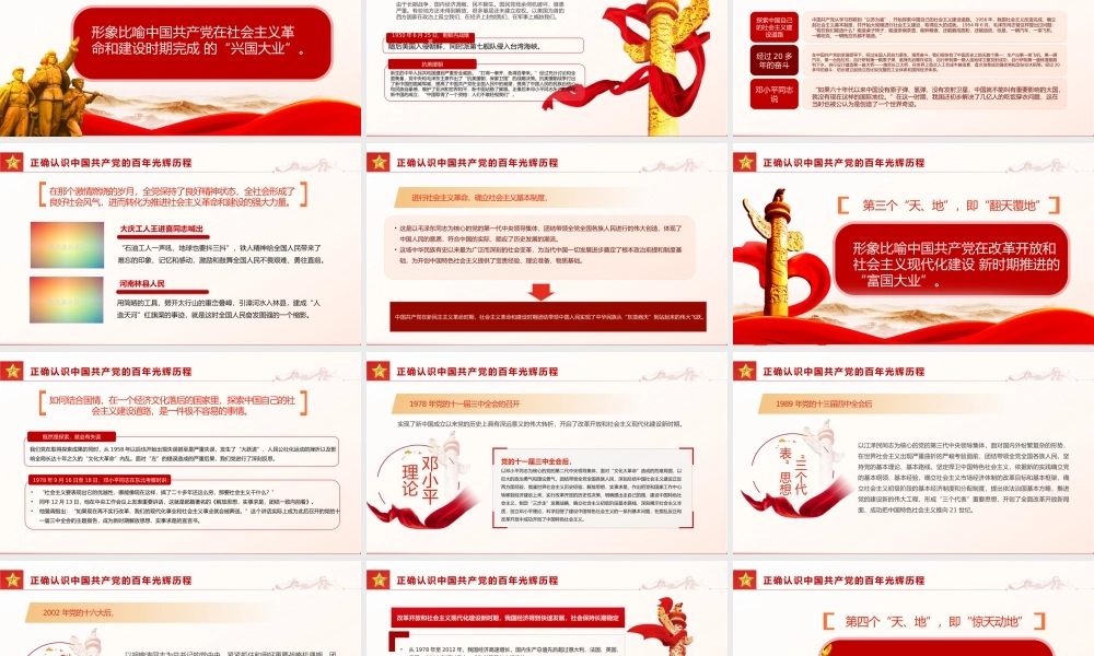2023学好百年党史凝聚奋进力量PPT精美大气风七一建党节庆祝建党102周年专题党史党课课件模板.pptx