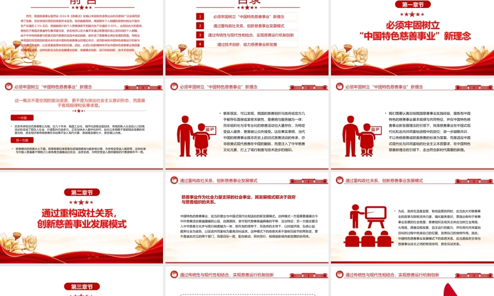 2023以创新精神开创中国特色慈善事业高质量发展新局面PPT党课下载.pptx