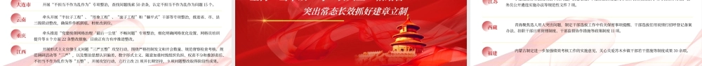 2023以更高标准更严要求更实举措带头扎实开展主题教育PPT党政风各省区市和副省级城市党委组织部开展主题教育综述专题党课课件.pptx
