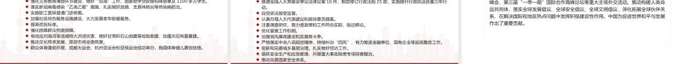 2024政府工作报告全文解读PPT党政风聚焦两会关注民生主题党课下载.pptx