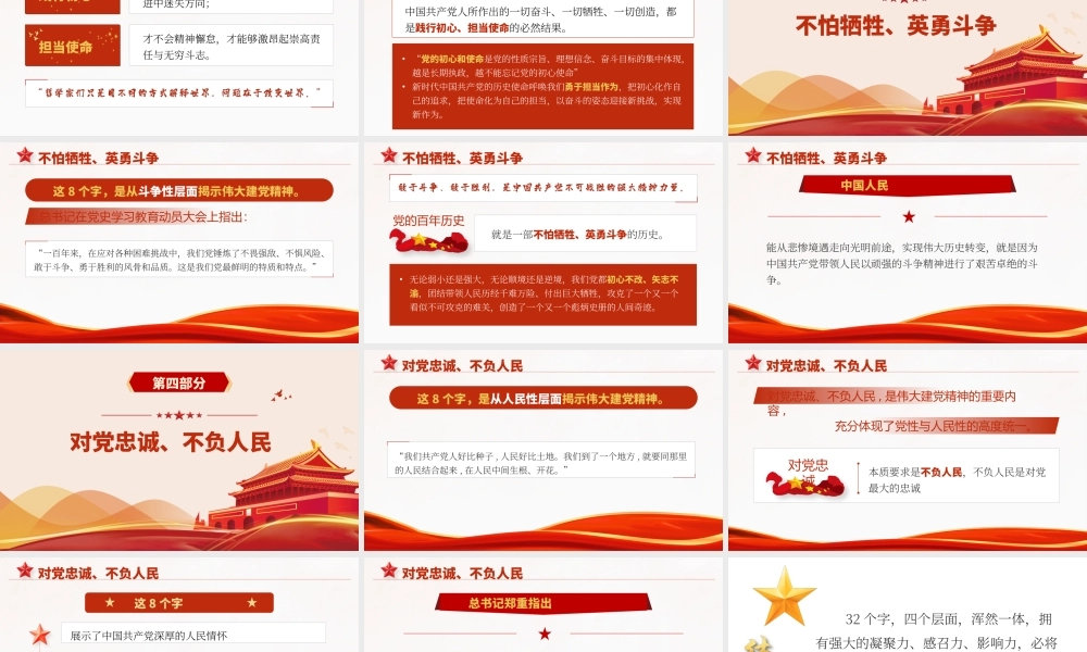 H2021309伟大建党精神的四个层面.pptx