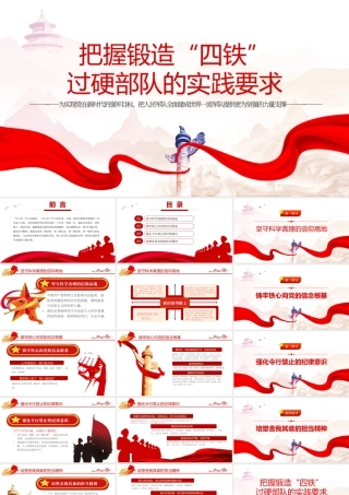 把握锻造“四铁”过硬部队的实践要求dz党政.pptx
