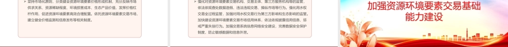 党建风关于健全资源环境要素市场化配置体系的意见PPT课件.pptx