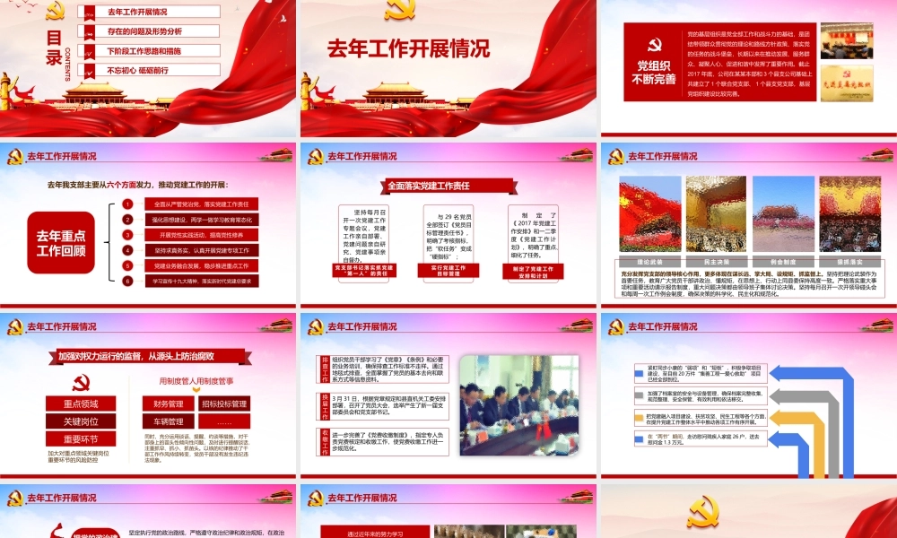 党支部年终总结.pptx