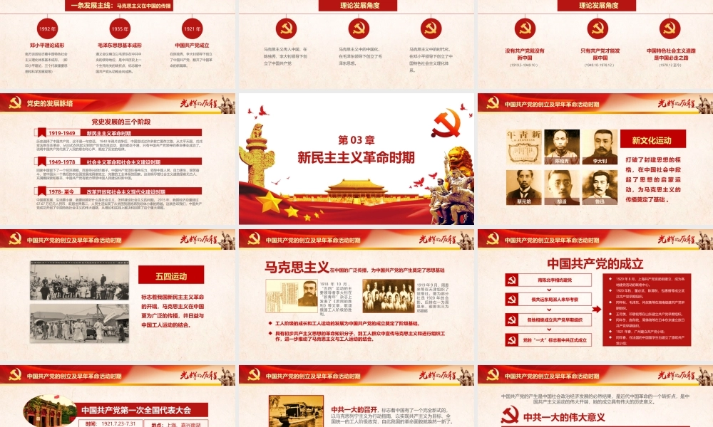 光辉的历程96年党史.pptx