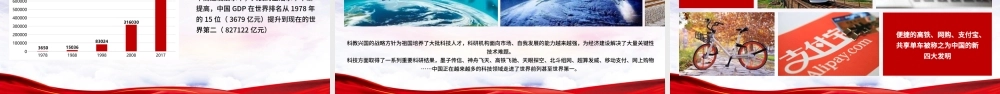 红色大气纪念改革开放40周年党建PPT.pptx