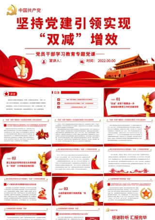 坚持党建引领实现“双减”增效.pptx