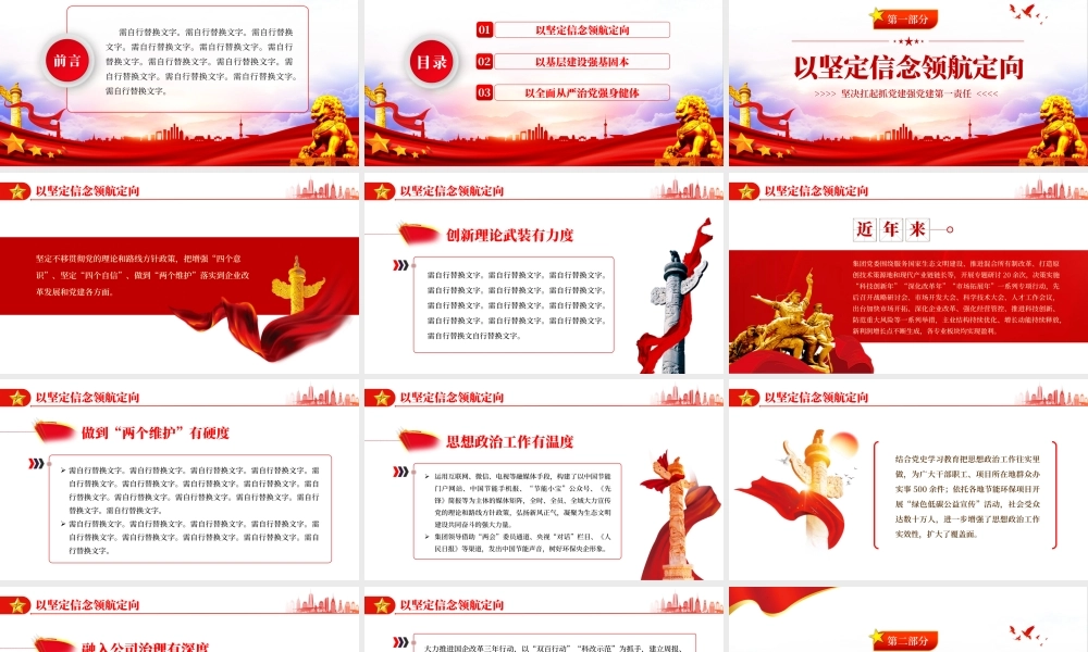 坚决扛起抓党建强党建第一责任.pptx