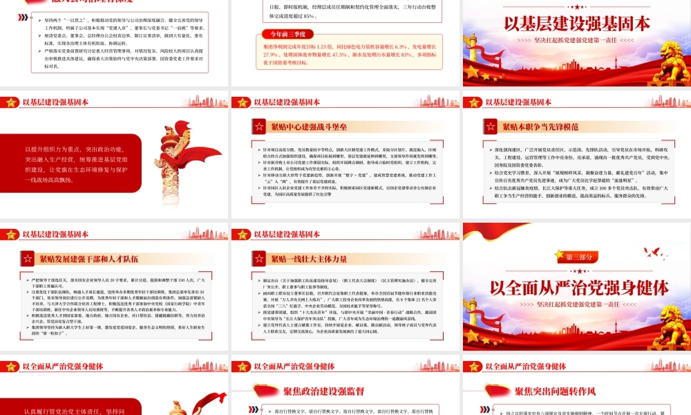 坚决扛起抓党建强党建第一责任.pptx
