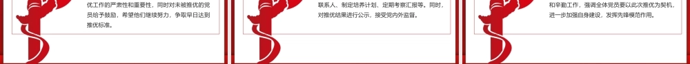 精美创意2024关于党员大会推优会议记录PPT下载.pptx