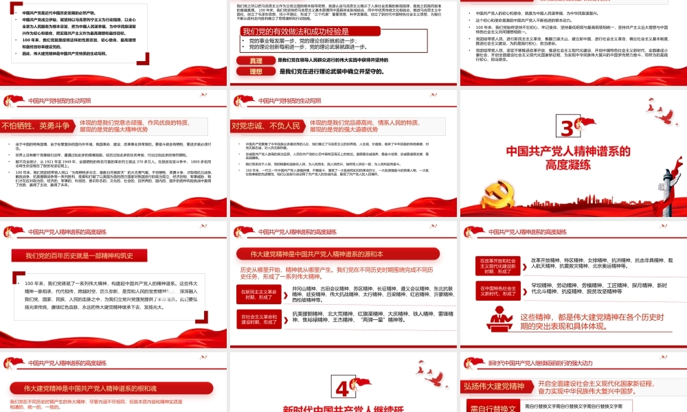 七一重要讲话弘扬伟大建党精神1.pptx