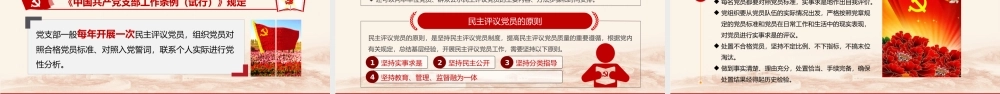 如何召开专题组织生活会和开展民主评议党员.pptx