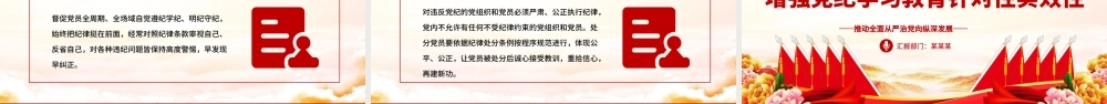 提升纪律教育针对性实效性PPT党建风推动全面从严治党向纵深发展课件.pptx